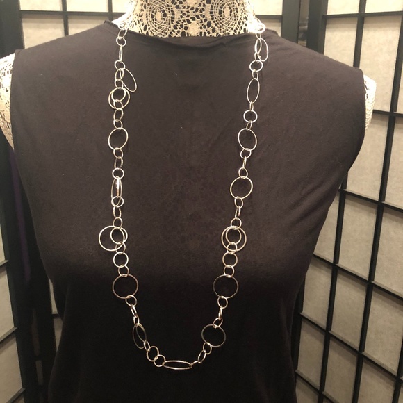 NY & Company Silver Chain Necklace - Picture 1 of 4